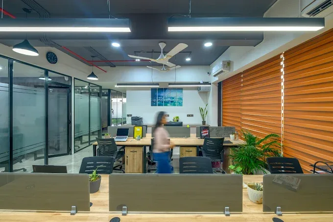 Office corridor